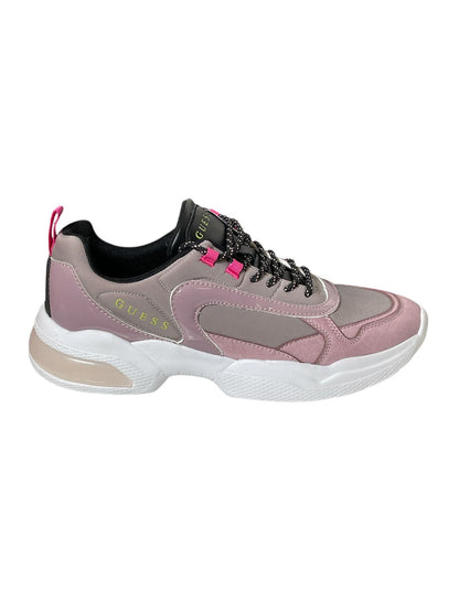 Tenis Guess Chunky Rosa para Dama #7mx