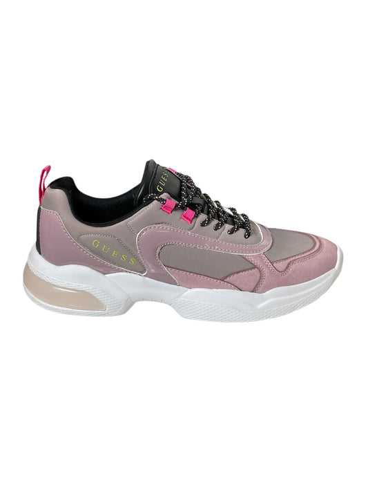 Tenis Guess Chunky Rosa para Dama #7mx