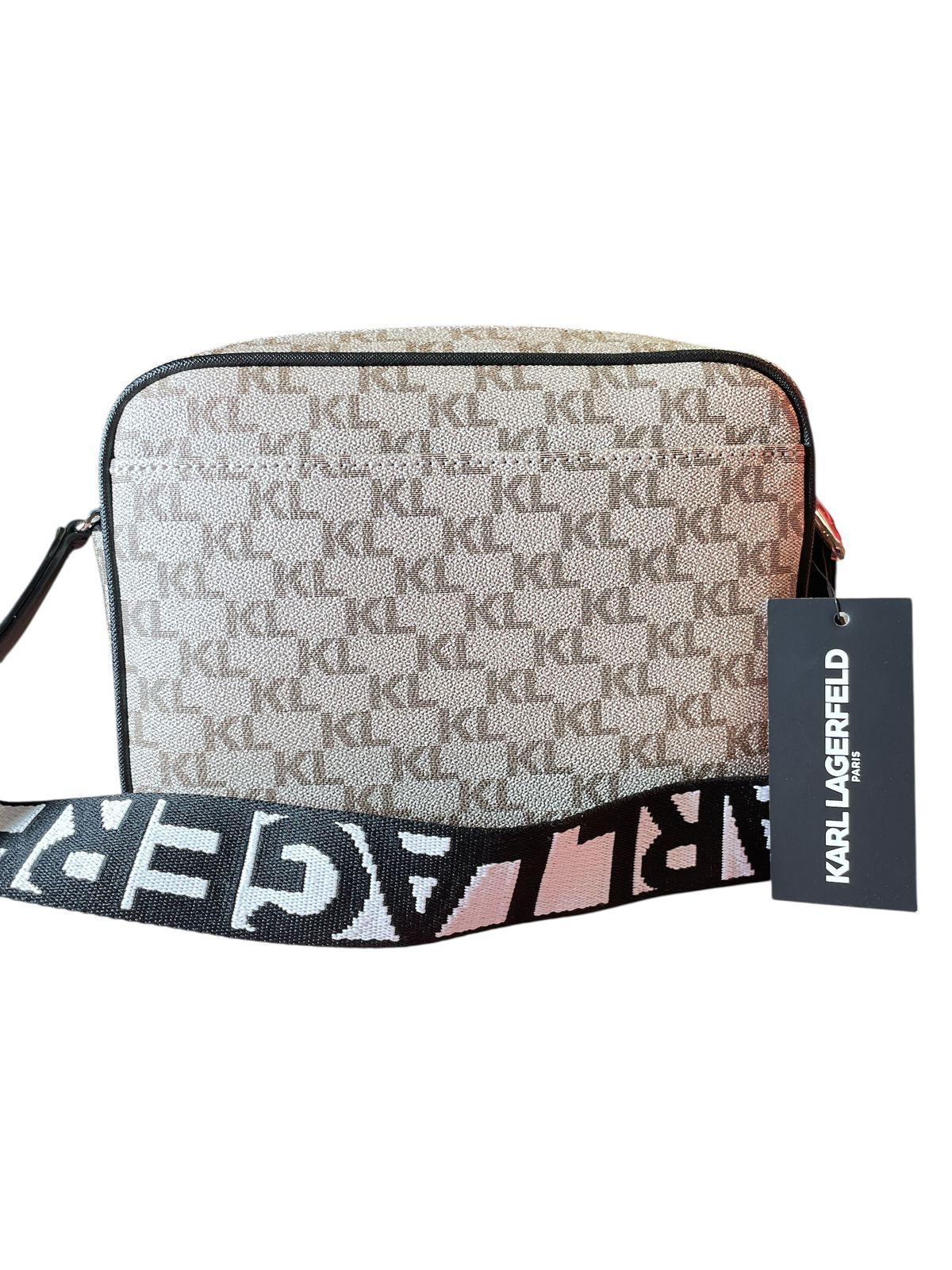 🤩🤩Atrévete con Karl Lagerfeld: Bolso Crossbody Ikonik KL ¡Personalidad y Envío Gratis a Todo México! 🤩🤩🚚🚚