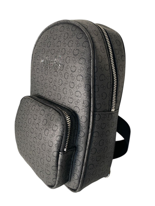 Guess Mini Mochila monograma Negro