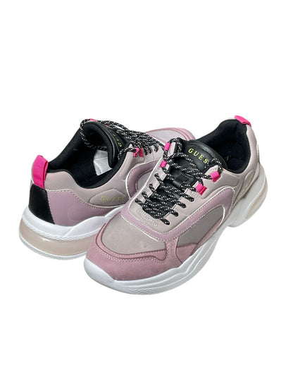 Tenis Guess Chunky Rosa para Dama #7mx