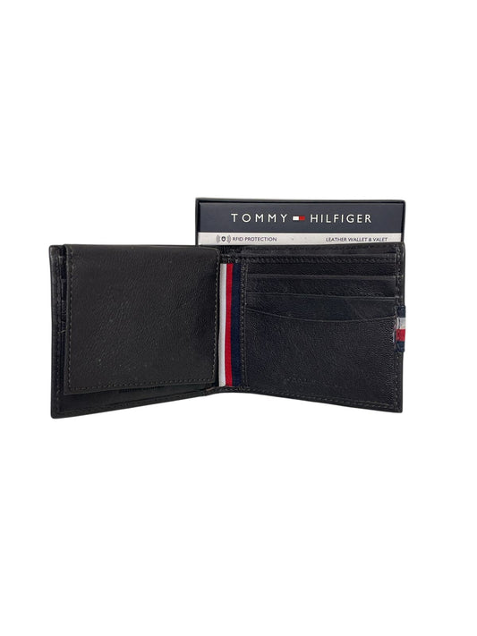 Cartera Tommy Hilfiger de piel negra
