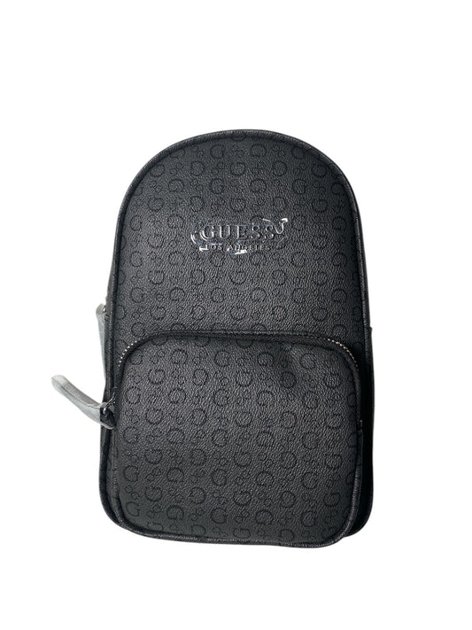 Guess Mini Mochila monograma Negro