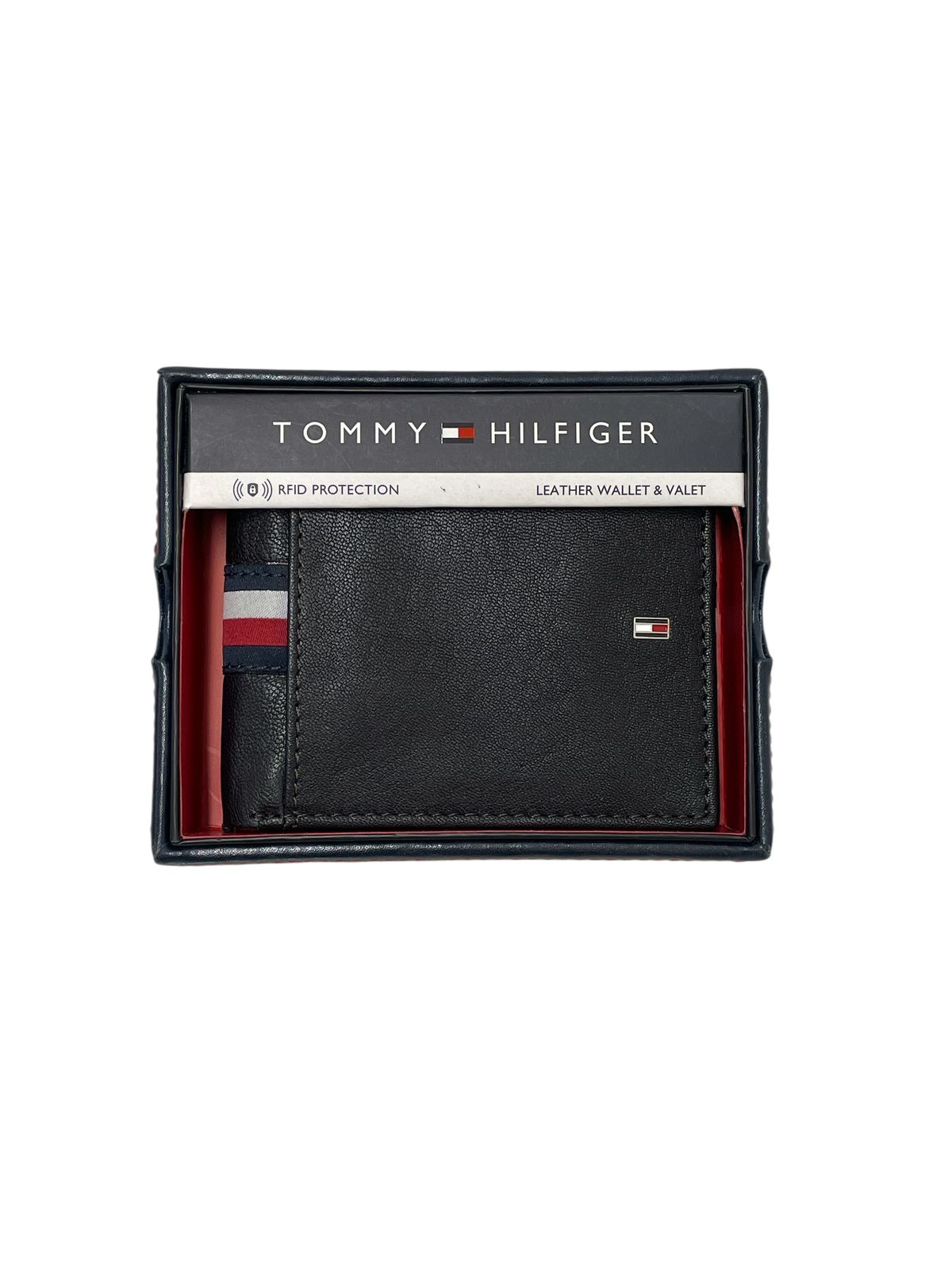 Cartera Tommy Hilfiger de piel negra