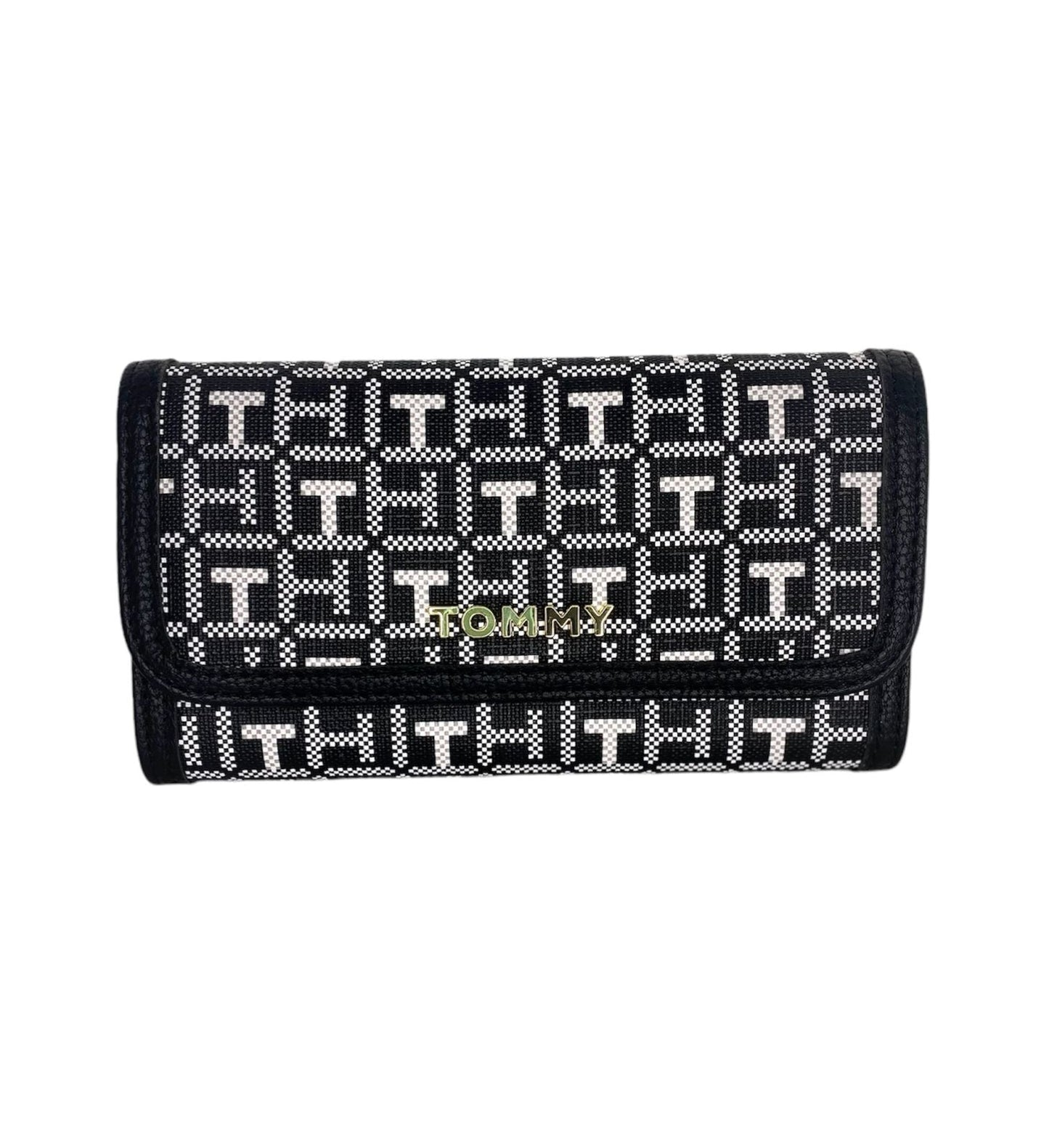 Tommy Hilfiger TH Monogram Large Flap Wallet