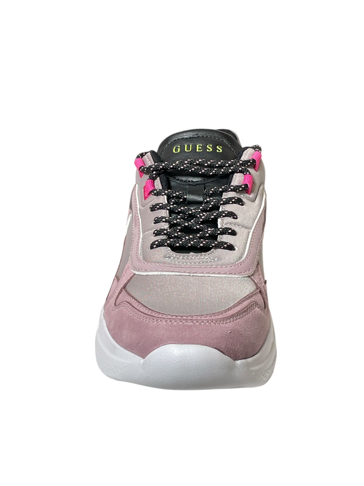 Tenis Guess Chunky Rosa para Dama #7mx