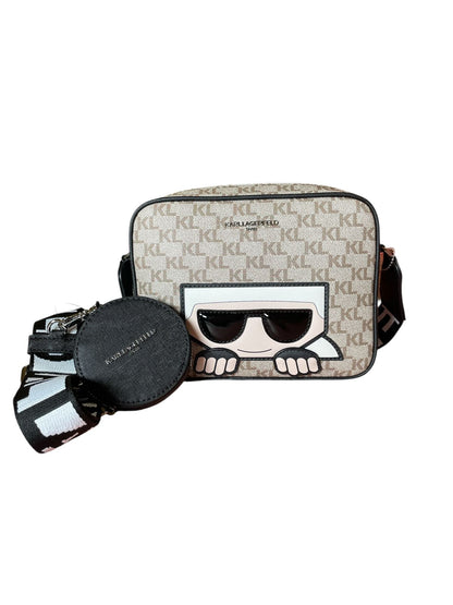 🤩🤩Atrévete con Karl Lagerfeld: Bolso Crossbody Ikonik KL ¡Personalidad y Envío Gratis a Todo México! 🤩🤩🚚🚚