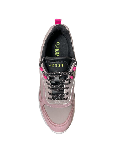 Tenis Guess Chunky Rosa para Dama #7mx